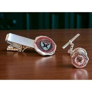 Vtg Harvard Business School Advanced Management Program Tie Tack Clip Bar Anson